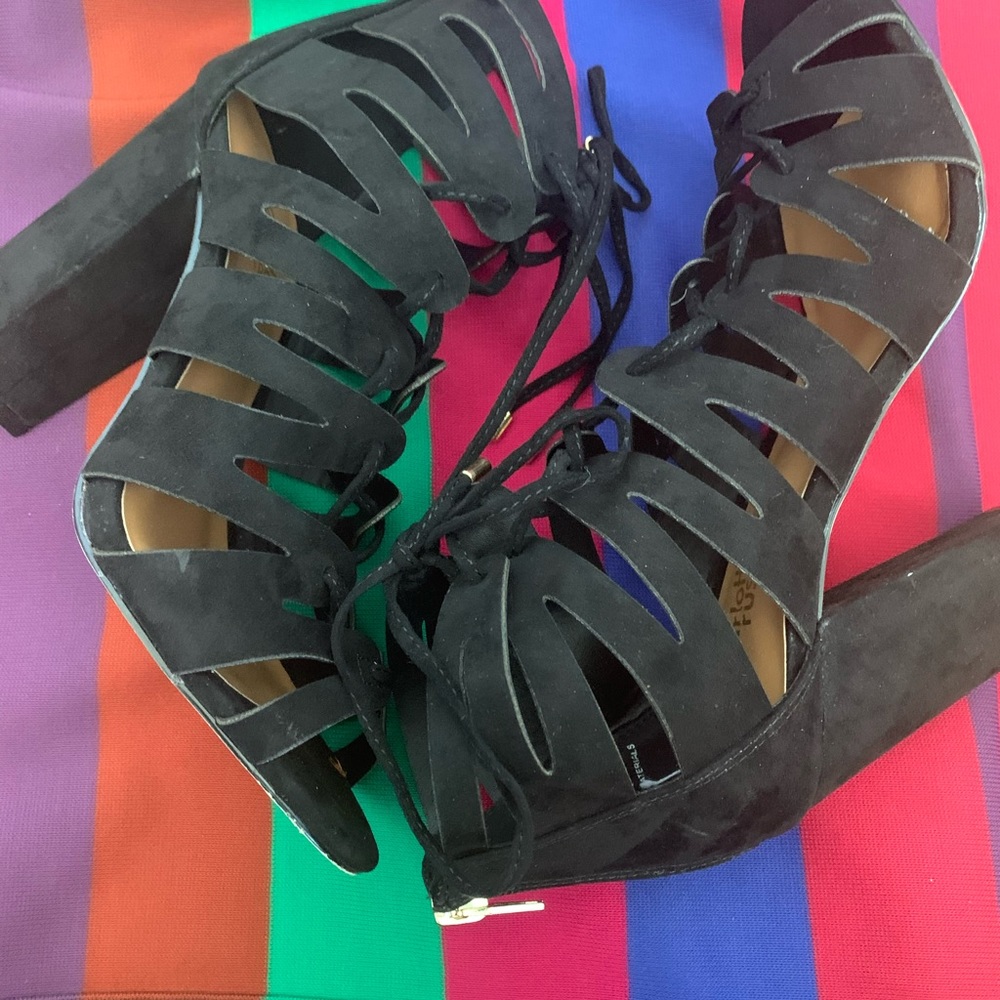 Black heels